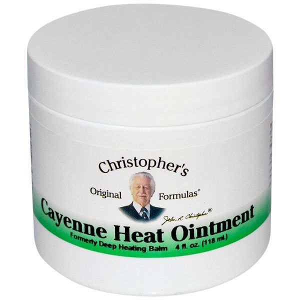 Cayenne Heat Ointment (4 oz.) Christophers Original Formulas